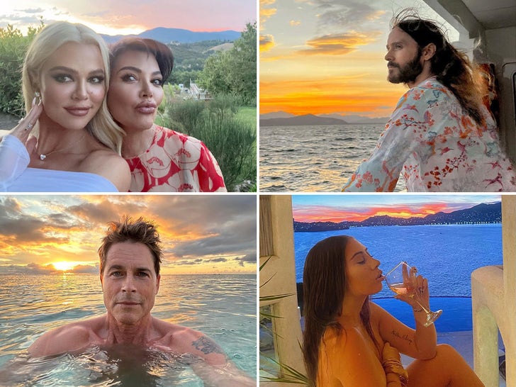 Stars With Sunsets -- It's Going Down!