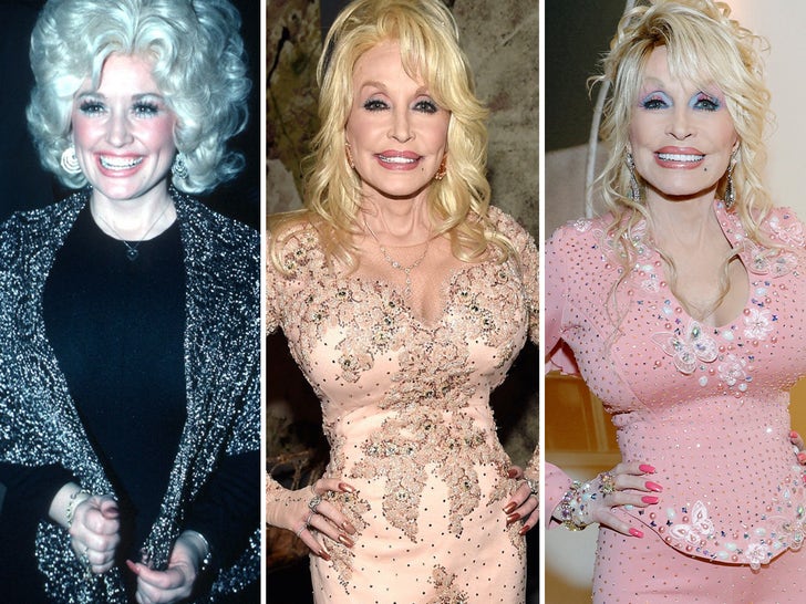 Dolly Parton Through The Years