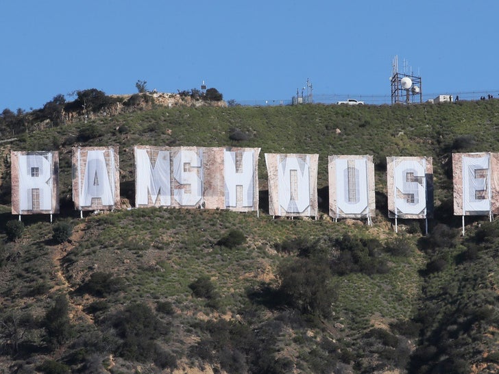 After the Los Angeles Rams 2022 Super Bowl victory, the Hollywood Sign was changed to