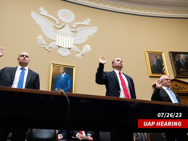 Ryan Graves, executive director of Americans for Safe Aerospace, David Grusch