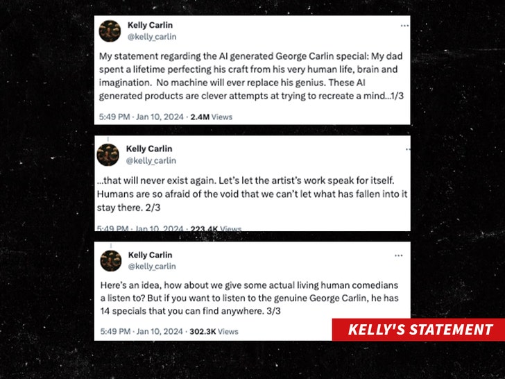 kelly carlin statement twitter