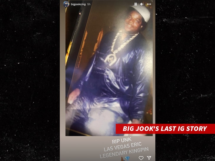 big jook's last IG Story