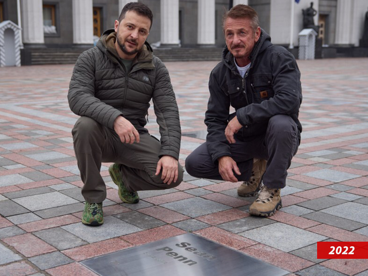 sean penn and zelensky