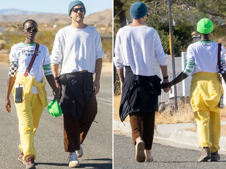Lupita Nyong'o And Joshua Jackson Walk Hand In Hand To Signify Relationship