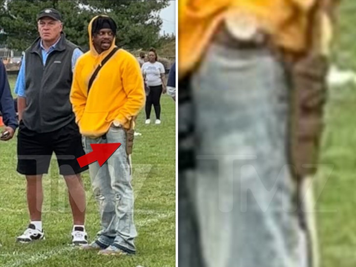 Jimmie Allen carrying knife tmz 5