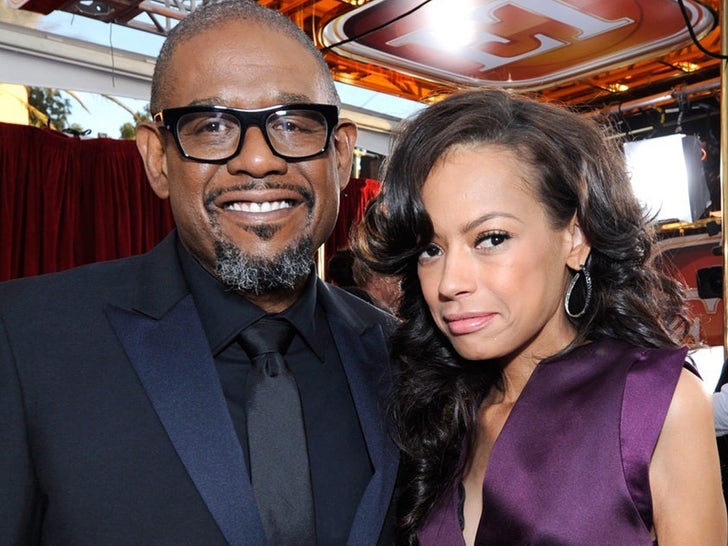 Keisha and Forest Whitaker Together