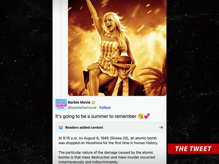 080123 the tweet barbie movie