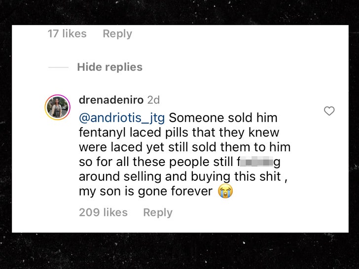 0705 drena de niro comment