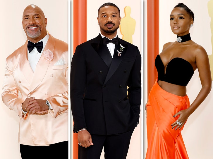 Oscars 2023 -- Stars Hit The Red Carpet