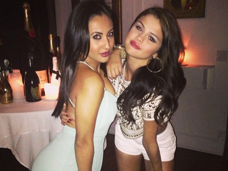 Francia Raisa and Selena Gomez -- BFF Photos