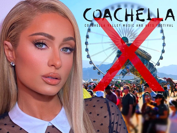 paris hilton coachella