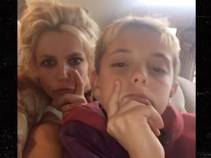 britney spears and kids