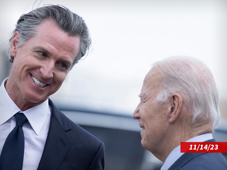 joe biden gavin newsom