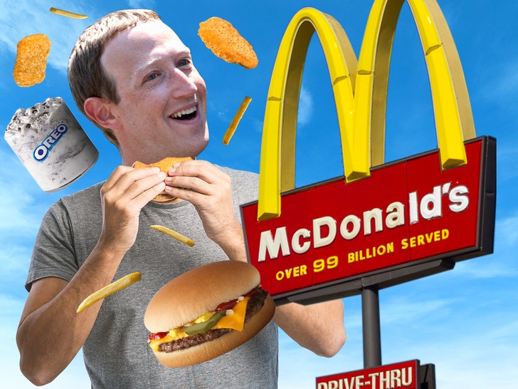mark zuckerberg fun art mcdonalds order getty tmz mcdonalds site 1