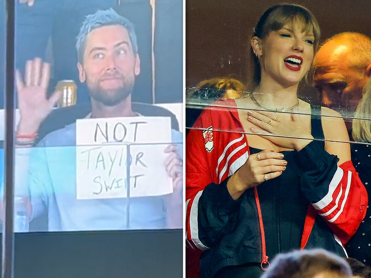 lance bass and taylor swift twitter getty 2