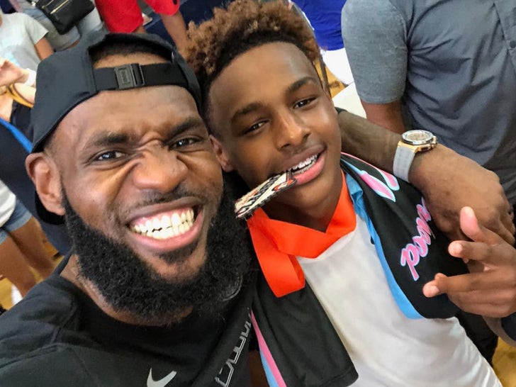 LeBron James Family Photos