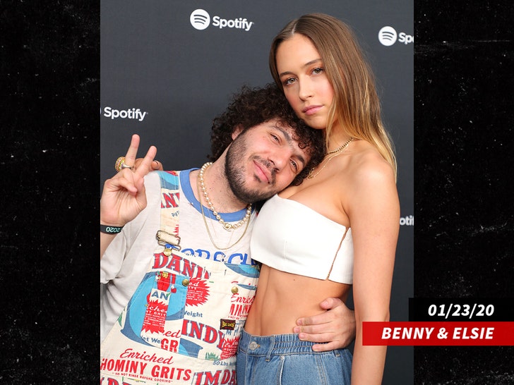 62af64aa12944e9c9afc14c90249ca94_md Benny Blanco and Elsie Hewitt