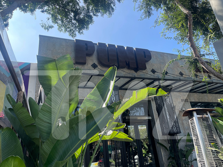 Pump next to TOM TOM Restaurant