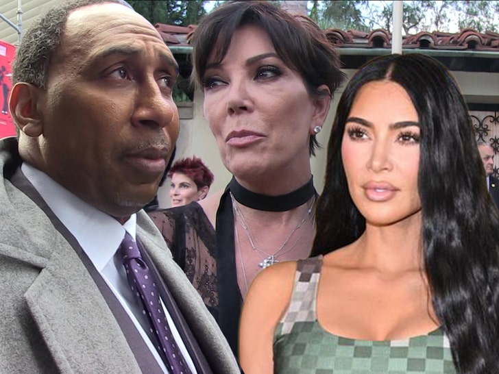 stephen a smith kris jenner kim kardashian