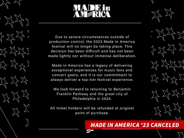 6466b0b987de4e639504298e6bd4fcd8_md Made In America '23 Canceled
