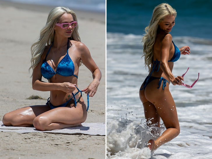 Sapphire Howell Brings 🔥 To Malibu Beach!