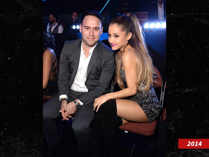scooter brauna and ariana grande getty 1