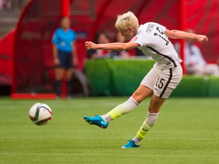 Megan Rapinoe -- On the Field