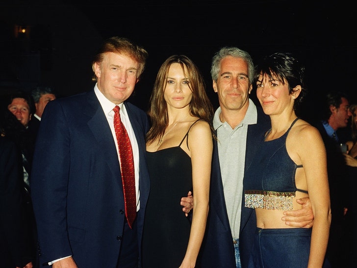 Jeffrey Epstein And Ghislaine With Famous Friends