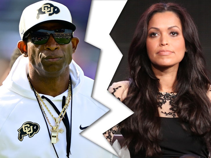 tracey edmonds deion sanders getty 1