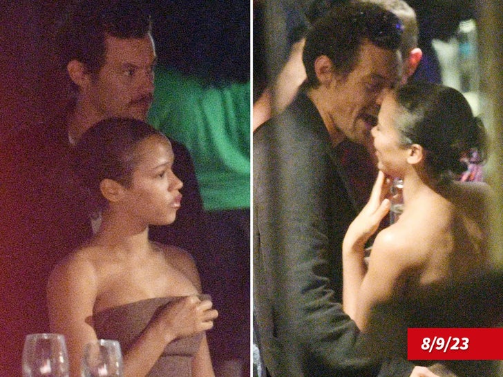 Harry Styles & Taylor Russell Get Cozy In London