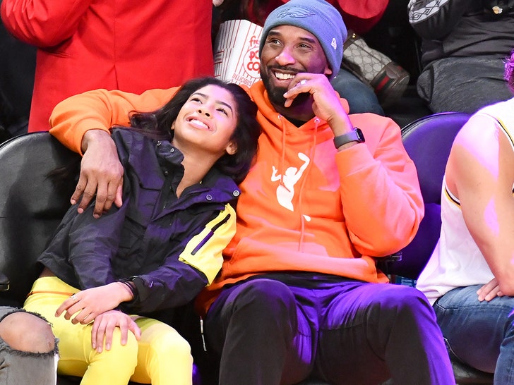 Kobe Bryant and Gianna Bryant
