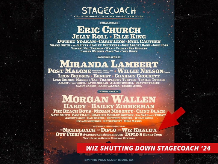 Wiz Khalifa stagecoach 1