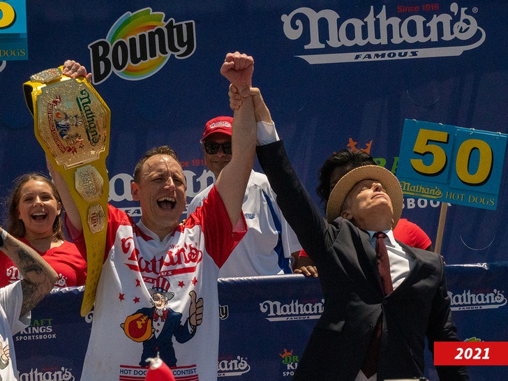 joey chestnut 2021 76 hotdogs getty 1