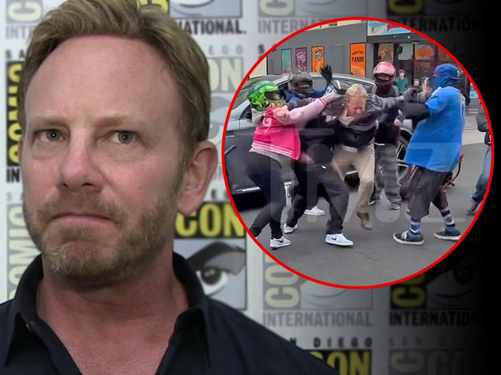Ian Ziering fight
