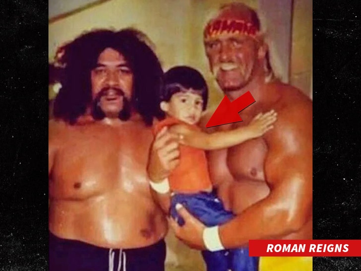 Roman Reigns & Hulk Hogan no credit 2