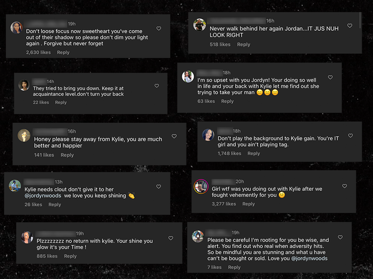 071723 instagram fans unhappy about jordyn woods and kylie back together