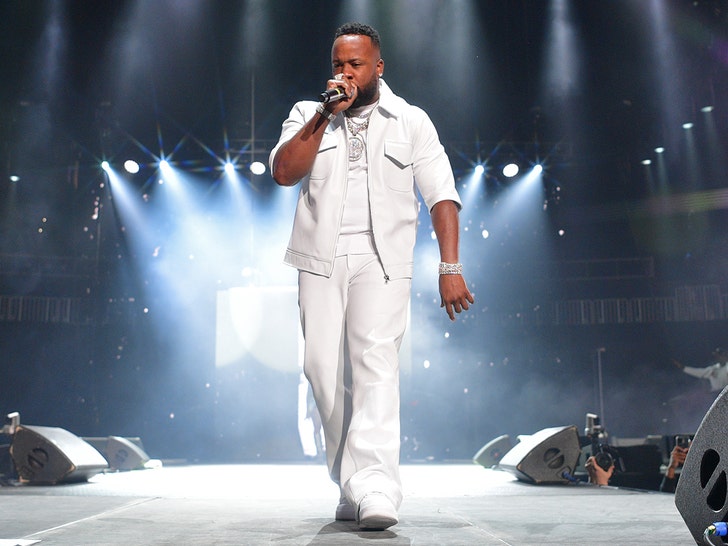 Yo Gotti performs at Little Caesars Arena in Detroit