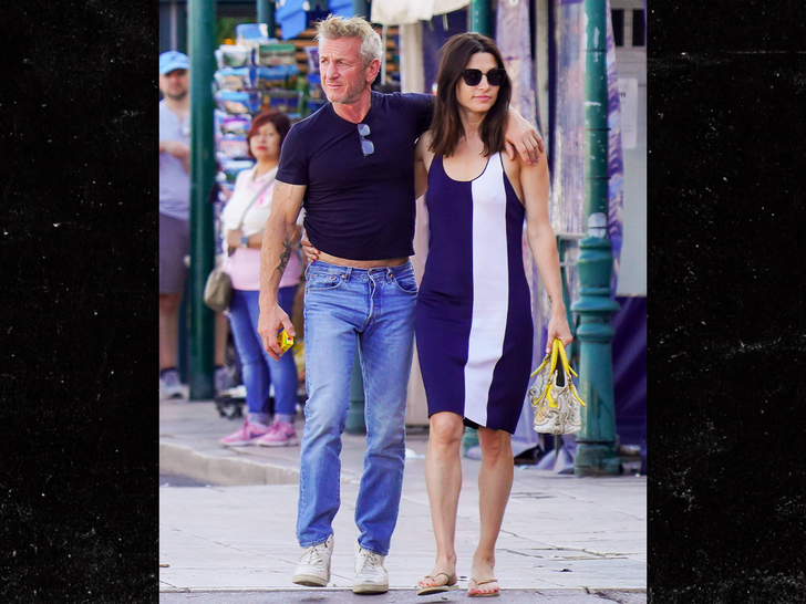 Sean Penn and new girlfriend Olga Korotyayeva