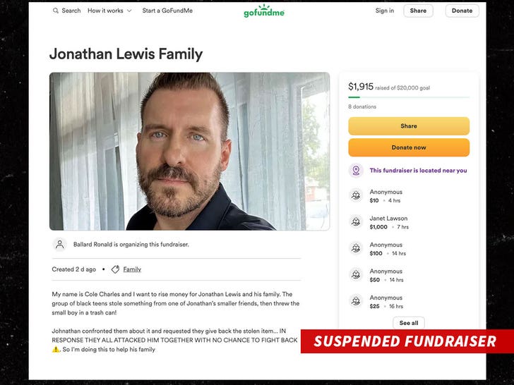 1115 johnathan lewis suspended fundraiser