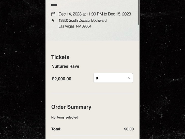 kanye west vultures rave tickets twitter
