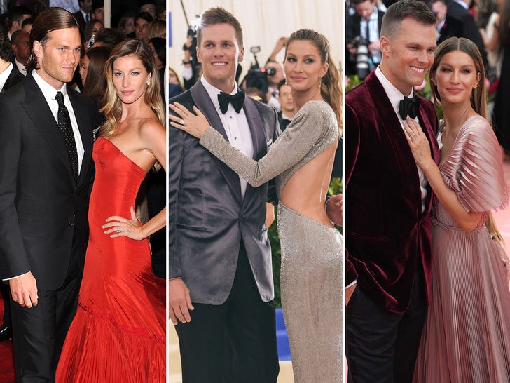 Tom Brady & Gisele Bundchen's Met Gala Looks