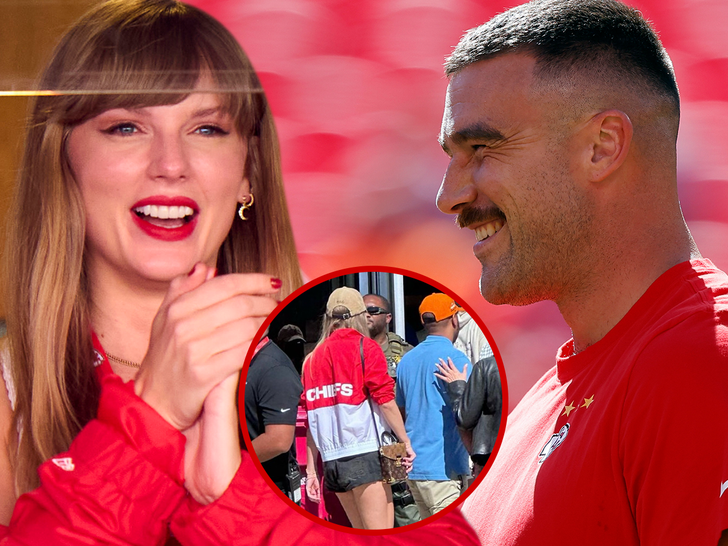 Travis Kelce and taylor swift