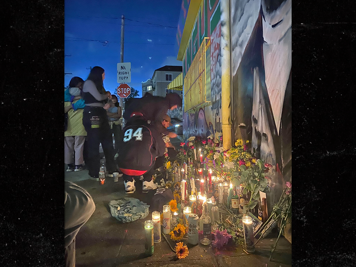 Angus Cloud  memorial