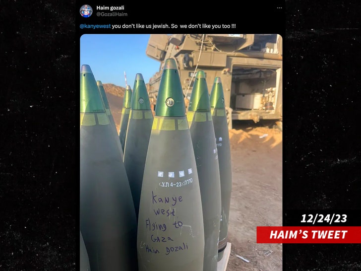 Haim Gozali tweet kanye west