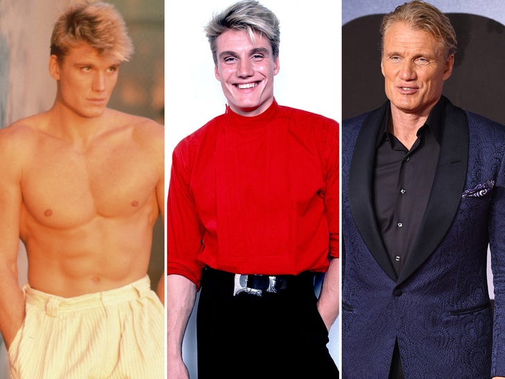 Dolph Lundgren Through The Years