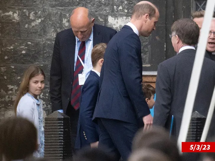 prince william coranation rehersal