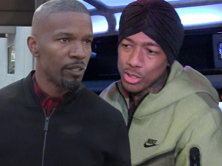 jamie foxx and nick cannon tmz