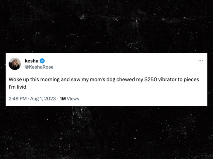 kesha tweet