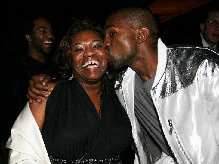 Kanye and Donda West Photos