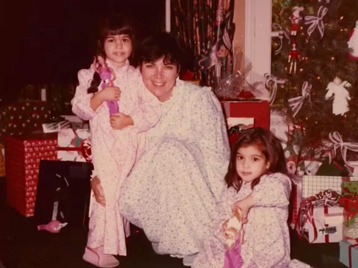 Throwback Kardashian Christmas Photos